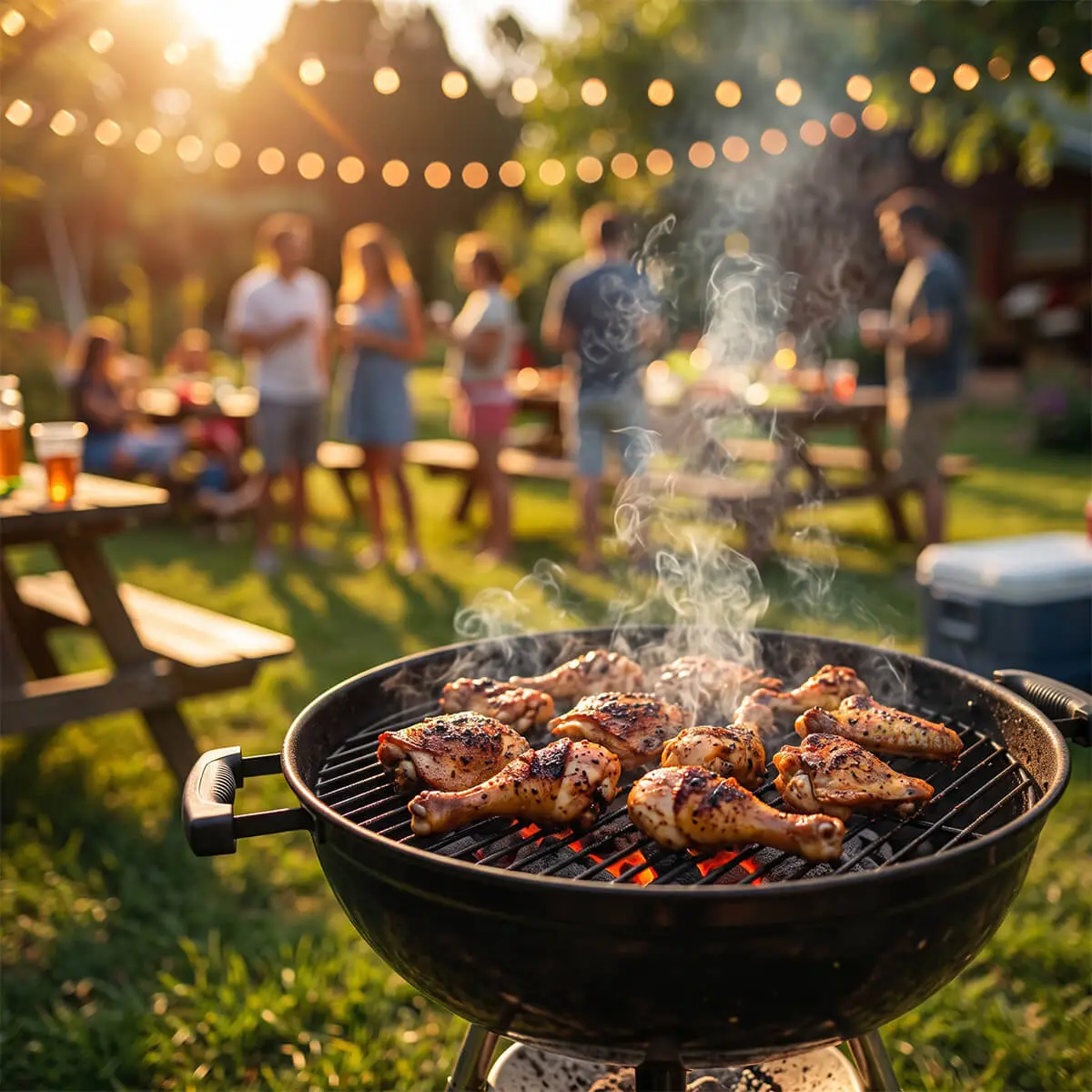 Party Barbeque Deck