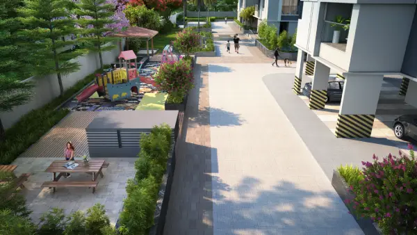 Developed area by Pride Group